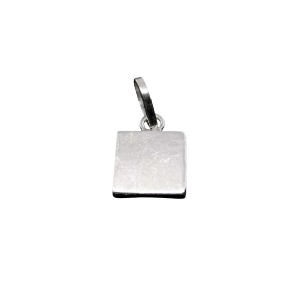 Pure Silver Square Piece Pendent