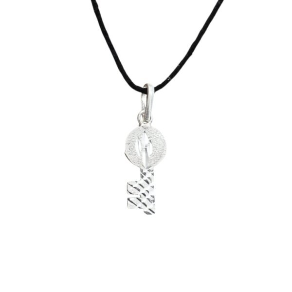 Pure Silver Key Pendant