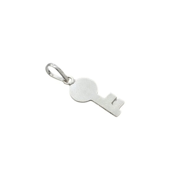 Pure Silver Key Pendant - Image 3