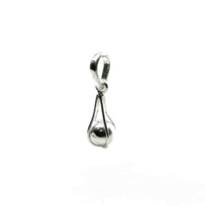 Pure Silver Ball Pendant