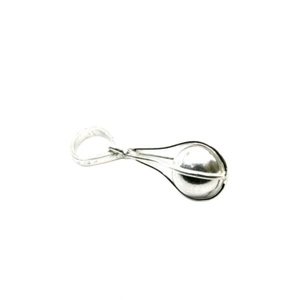 Pure Silver Ball Pendant - Image 3