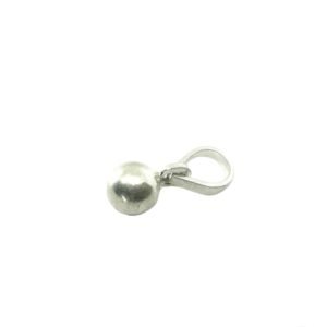Pure Silver Ball Pendant