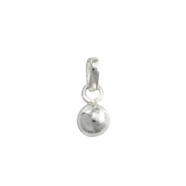 Pure Silver Ball Pendant