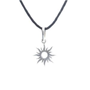 Pure Silver Suraj Pendant