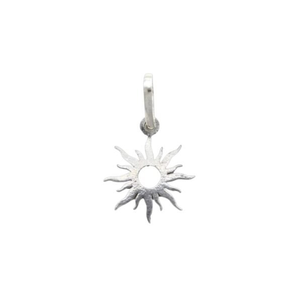 Pure Silver Suraj Pendant - Image 2