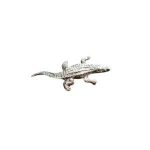 Pure Silver Crocodile