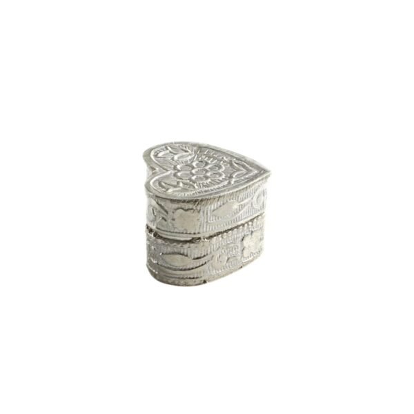 Pure Silver Heart Dibbi - Image 3