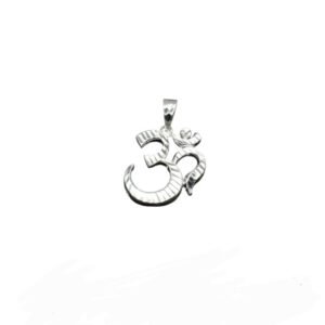 Pure Silver Om Pendant
