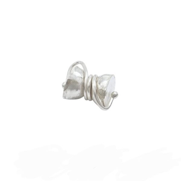 Pure Silver Damru - Image 2