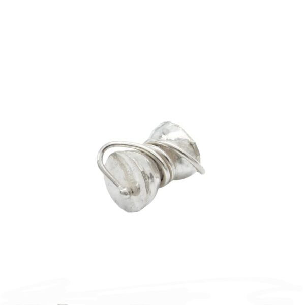 Pure Silver Damru - Image 3